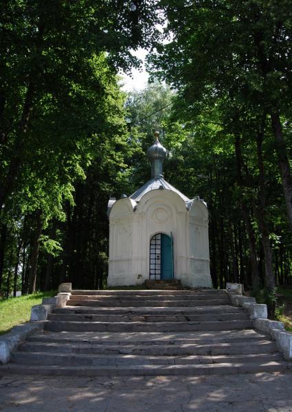 Часовня в память имп. Александра II. п. Демянск.